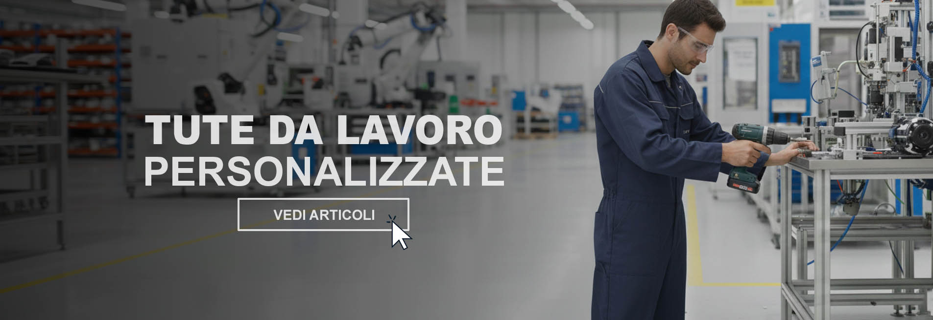 tute da lavoro personalizzate con stampa o ricamo